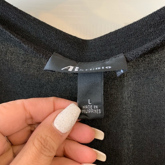 L AB Studio Black Fit and Flare Dress - Picture 3 of 5